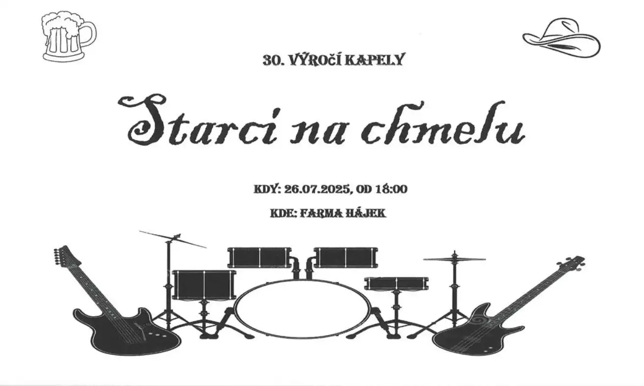 koncert kapely Starci na chmelu