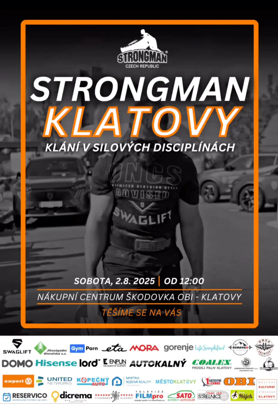 plakát Strongman Klatovy